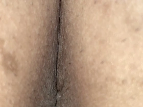Men's asshole video that clearly reflects each wrinkle