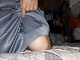 Cum wearing girl college uniform