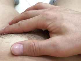 Masturbation in the bathroom