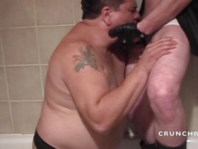 Piss humliation under the shower