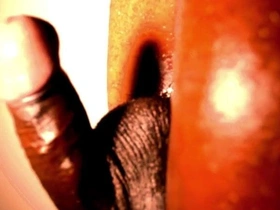 I can't believe he did this! Big black gay big dick amateur BBC cum load 1