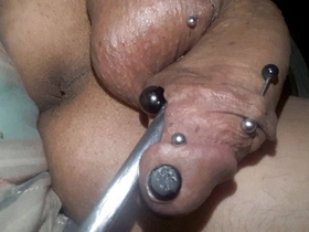 Caressing my ass