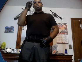 Agent Chris Mission cum in throat