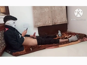 Straight Friend Nuts All Over Him After Watching Porn