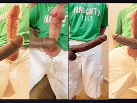 Big Black Cock Experience Causes Big Cumshot Twice