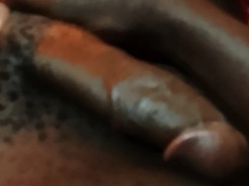 Massaging My Black Dick