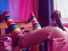 12 Minutes of Me Having Fun with a BBC Dildo