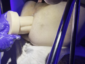 Huge Dildo Slides Into My Butt