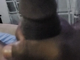 Teasing My Big Cock
