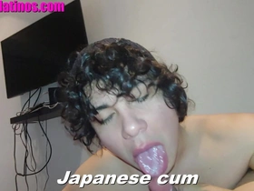 Latino Twinks Feed on Japanese Cum - Leo and Sokonouze