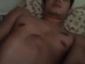 Kraken - Asia Teen Gay Boy Jerk off in His Bed After Woke up