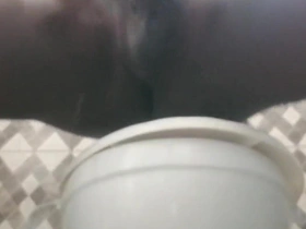 Gorilla Dick Grip Public Washroom Pounding