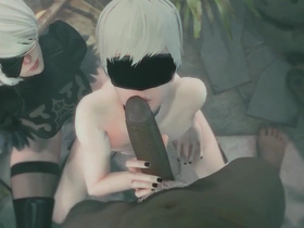 9s Blowjob POV - BBC X Bwc