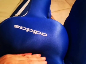 Big Oversized Bulge in Spandex Gear