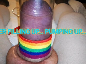 Cockpumping up After 1liter Filling Glucose