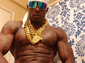 BBC Worship Hallelujah Johnson Dark Chocolate Muscles Tattoos