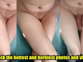 Bathing Horny I Masturbate - Cum in the Water