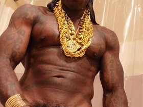 Jeremiah Mcpherson Masturbating and Cumming in the Trap House