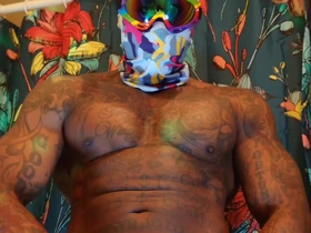 New Porn: BBC Worship Hallelujah Johnson (Tales From The Crypt) Tall Dark Chocolate Muscles Tattoos Hairy BBC Hallelujah Johnson