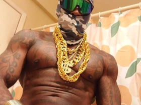 BBC Worship Hallelujah Johnson (How Doer's get more Done) Tall Dark Chocolate Muscles Tattoos Hairy BBC Hallelujah Johnson Mastu