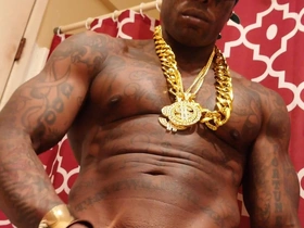 BBC Worship Hallelujah Johnson ( i'm the Real Pornstar here's another Cumshot) Tall Dark Chocolate Muscles Tattoos Hairy BBC Hal