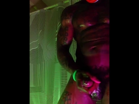 New Porn: BBC Worship Hallelujah Johnson (As The Joker) Tall Dark Chocolate Muscles Tattoos Hairy BBC Hallelujah Johnson Masturb