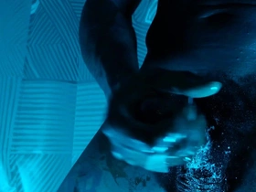 BBC Worship Hallelujah Johnson (Dr. Manhattan Unleashed On Flesh Skin) Tall Dark Chocolate Muscles Tattoos Hairy Johnson