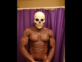 BBC Worship Hallelujah Johnson (Ghost Rider Johnny Blaze) Tall Dark Chocolate Muscles Tattoos Hairy BBC Hallelujah
