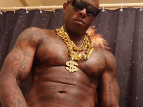 Big Black Hairy Cock Worship Hallelujah Johnson (King Of The Jungle) Tall Dark Chocolate Muscles Tattoos Hairy BBC Hallelujah