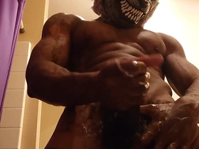 Big Black Hairy Dick Worship Hallelujah Johnson, Tall Dark Chocolate Muscles Tattoos Hairy BBC