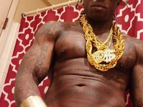 Bbc Worship Hallelujah Johnson - Just Dick and Cock with A Cumshot - Tall Dark Chocolate Muscles Tattoos Hunk