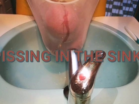 Pissing in the Sink Part 2
