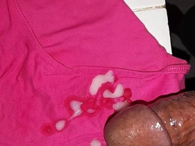 Cumshot on Her Panties - Part 11