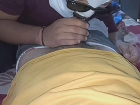 Sucking My Stepbrother Big Monster Cock Until Cum in Mouth