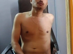 Cute Asian Twink Boy Masterbating