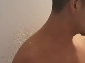 Muscular Gay Japanese Porn Star Hiroya Strips Naked for Erotic Shower