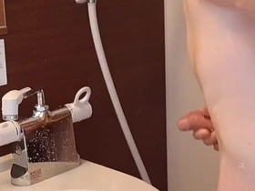 Riding a Muscular Japanese Mans Cock Bareback