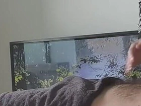 British Hairy Twink Receives First Erotic Massage with Happy Ending