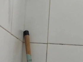 Big Sexy Boy Gets Horny While Taking a Shower.