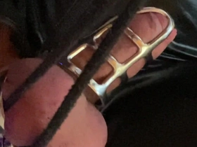 Caged, Plugged and Tied. Just How I Like It