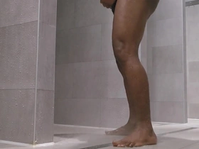 Horny and Flashing in Showerroom and Locker