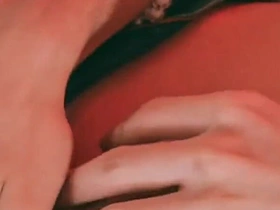 Skinny Twink Magic C Solo Spit Masturbation Precum and Cum Play