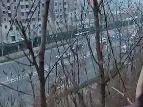 A Naked Gay Masturbating in Public Place