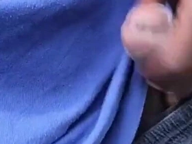 Nata4sex Stroking My Big Black Dick Outdoors Dirty Talk Cumshot