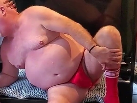 Leather BBC Fucks Bear! Boot Licking and Ass Fucking!