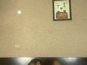 Hotel Workers Link up in a Room